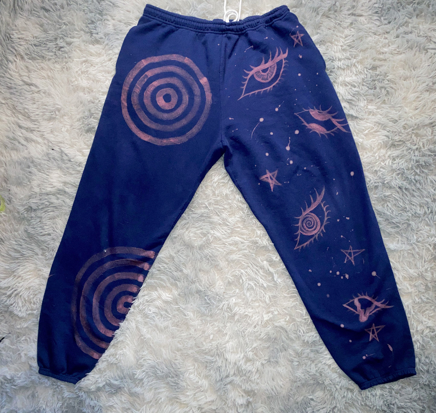 ZINGARA Bleach Painted Sweats