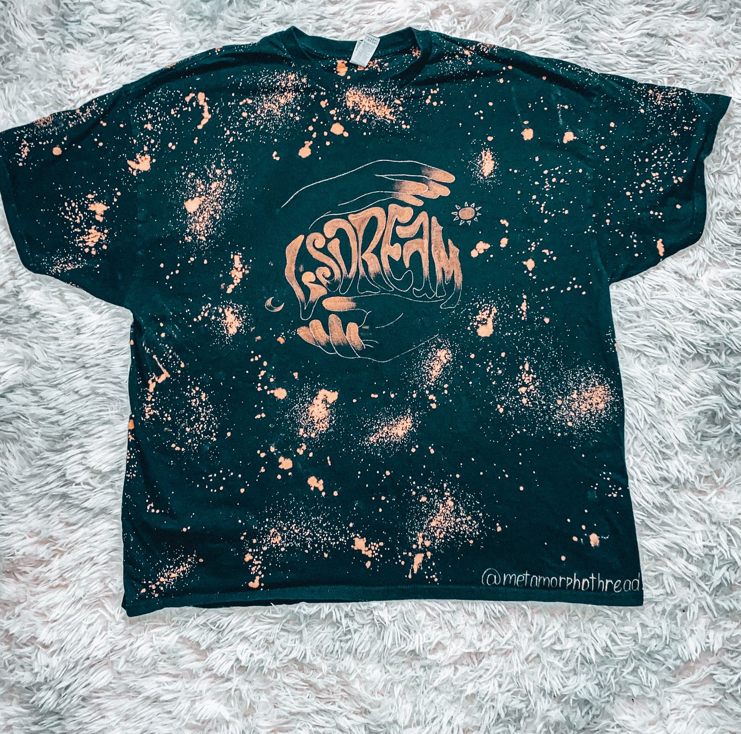 LSDREAM Bleach Painted Tee